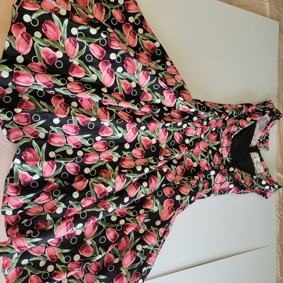 Maggie Tang vintage dress tulip print - Picture 3 of 5